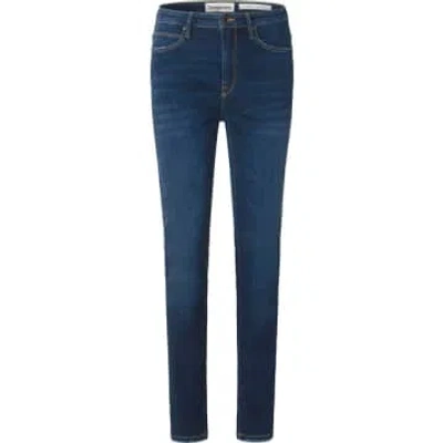 Tomorrow Denim Bowie High Waisted Skinny 30" In Blue