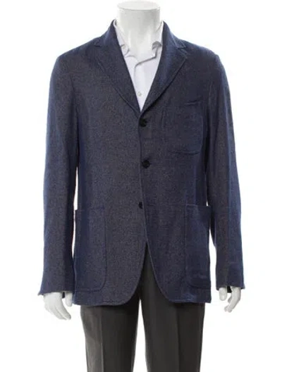 Pre-owned Tomorrowland Blazer In Blue