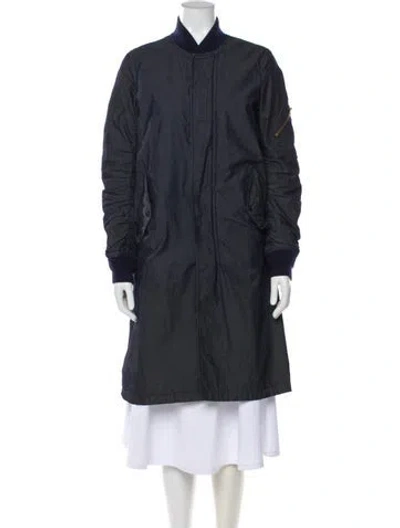 Pre-owned Tomorrowland Coat In Blue