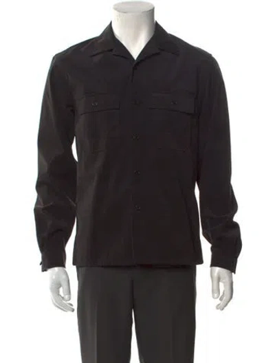 Pre-owned Tomorrowland Long Sleeve Shirt In Black