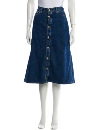 Pre-owned Tomorrowland Midi Length Skirt In Blue