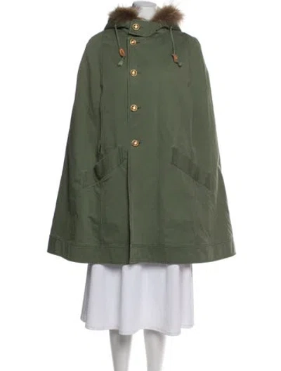 Pre-owned Tomorrowland Nylon Parka In Green