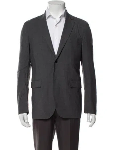 Pre-owned Tomorrowland Wool Blazer In Gray