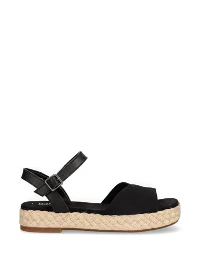 Toms Abby Braided Strap Sandals In Black