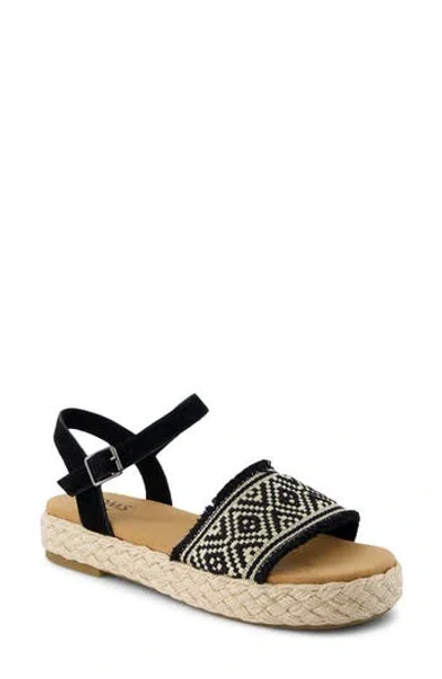 TOMS TOMS ABBY FLATFORM ESPADRILLE SANDAL