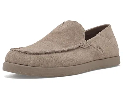 Toms Alonso Loafers Men's Shoes Taupe: 10 D - Medium, Textile In Neutral