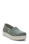 Toms Alp Midform Espadrille In Green