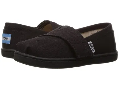 Toms Alpargata 2.0 (infant/toddler/little Kid) Kid's Shoes Black Canvas : 2 Infant M