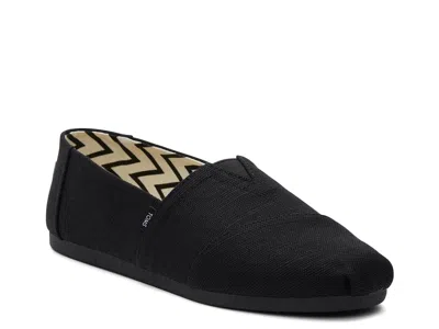 Toms Alpargata Classic Espadrille In Black