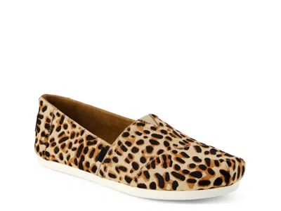 Toms Alpargata Classic Espadrille Slipon In Animal Print