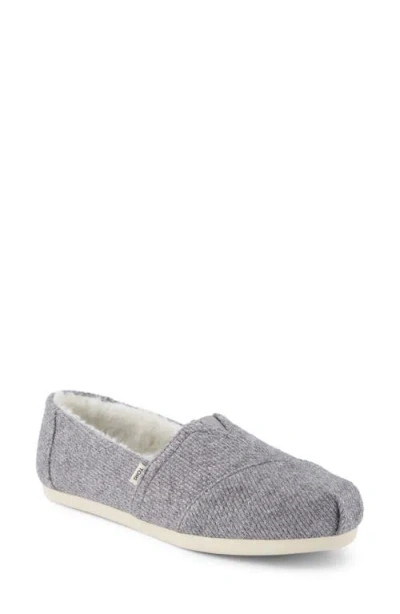 Toms Alpargata Classic Slip-on In Grey