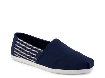 Toms Alpargata Classic Slipon In Blue