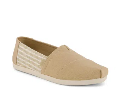 Toms Alpargata Classic Slipon In Brown