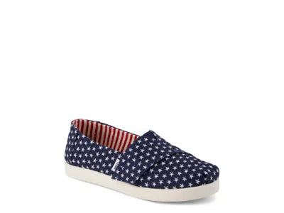 Toms Alpargata Classic Sneaker Kids' In Navy