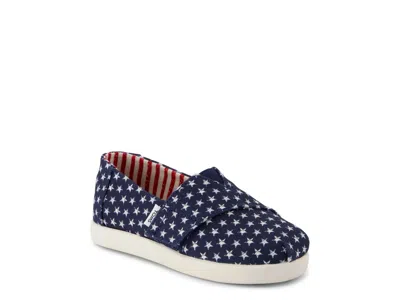 Toms Alpargata Classic Sneaker Kids' In Navy