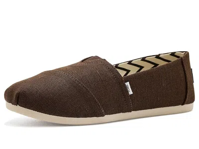 Toms Alpargata Classic Women's Shoes Brown: 5.5 B - Medium, Canvas/mesh/nylon