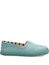 Toms Alpargata Cupsole "turquoise Heritage" Sneakers In Blue