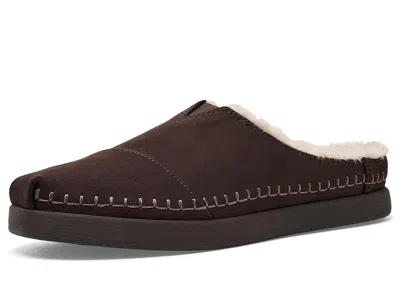 Toms Alpargata Ease Women's Slippers Chocolate Brown Microsuede: 5.5 B - Medium, Synthetic