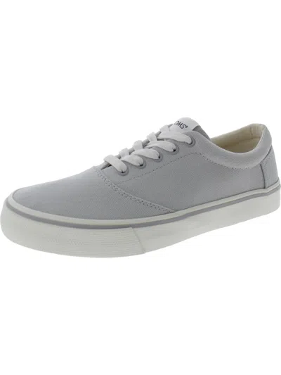 Toms Alpargata Fenix Womens Canvas Lace-up Casual And Fashion Sneakers In Grey