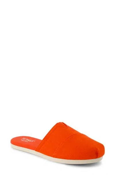 Toms Alpargata Mule In Red