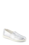 Toms Alpargata Plus Slip-on In Silver