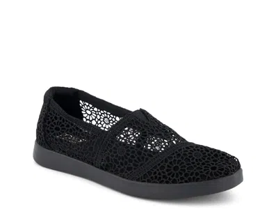 Toms Alpargata Plus Slip-on In Black