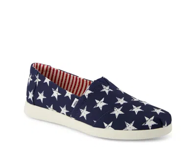 Toms Alpargata Plus Slipon In Blue