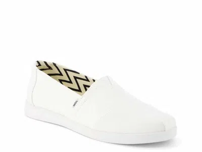 Toms Alpargata Plus Slipon In White