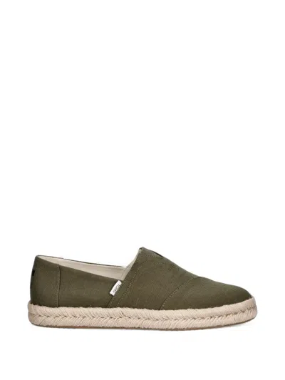 Toms Alpargata Rope 2.0 Braided-sole Espadrilles In Green