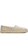 Toms Alpargata Rope "beige/white" Espadrilles In Neutral