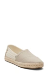 Toms Classic Alpargata Slip-on In Natural/ Beige