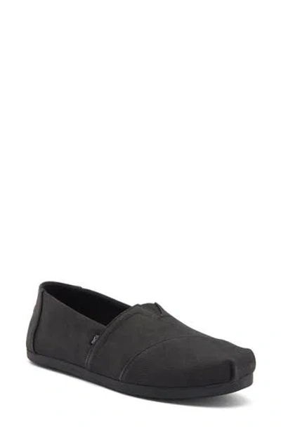 Toms Alpargata Slip-on In Black