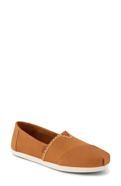 Toms Alpargata Slip-on In Brown