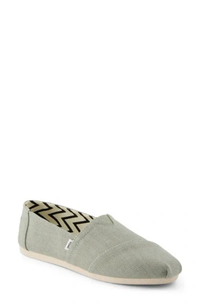 Toms Alpargata Slip-on In Clay Heritage Canvas