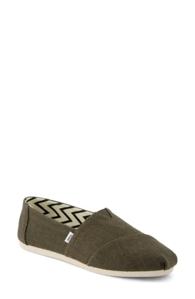 Toms Alpargata Slip-on In Green
