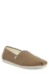 Toms Alp Fwd Slip-on Shoe In Dk Olive Rpv Knit Mn Alpr Esp