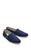 Toms Alpargate Womens Slip On Laceless Slip-on Sneakers In Navy