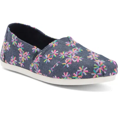 Toms Alpargata Slip-on In Navy