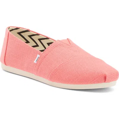 Toms Alpargata Slip-on In Pink