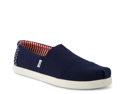 Toms Alpargata Slipon In Blue