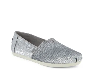 Toms Alpargata Slipon In Silver