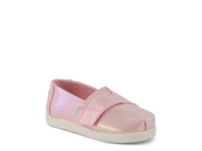 Toms Alpargata Slipon Sneaker Kids' In Pink Iridescent