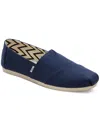 Toms Alpargate Womens Slip On Laceless Slip-on Sneakers In Blue