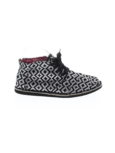 Pre-owned Toms Ankle Boots In Black