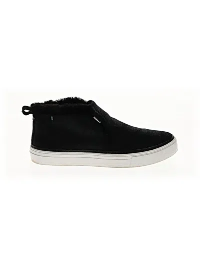 Pre-owned Toms Ankle Boots In Black