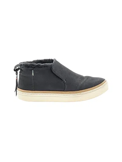Pre-owned Toms Ankle Boots In Black