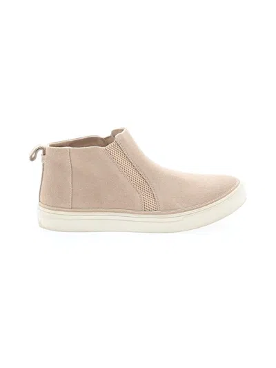 Pre-owned Toms Ankle Boots In Tan