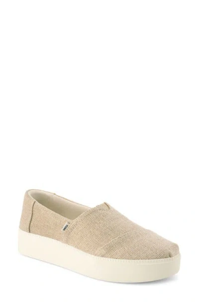 Toms Asher Platform Slip-on Sneaker In Multi