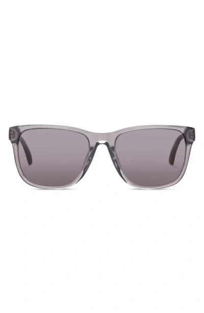 Toms Austin 56mm Polarized Square Sunglasses