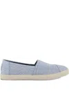 Toms Avalon "light Blue" Sneakers In Blue